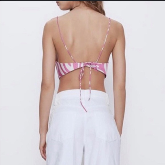 Brand new zara limited edition satin bralette for summer - Picture 3 of 5